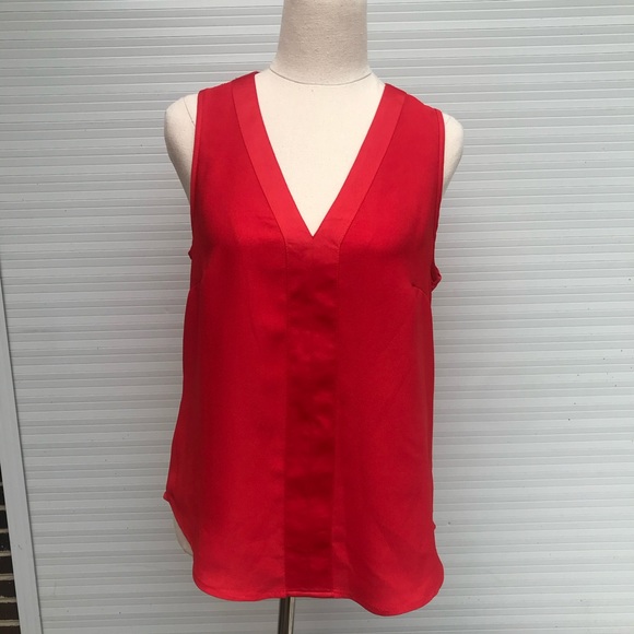 Target Tops - Target size 10 Red Blouse Top Smart Casual Work